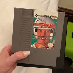 Nintendo NES Quarterback Game Cartridge - Gray